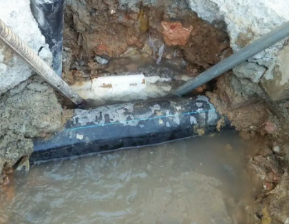 和硕测漏水之水管漏水